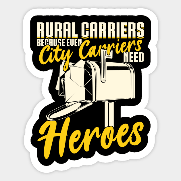 Funny Rural Letter Carrier Gift Sticker by Dolde08